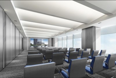 现代会议室3D模型下载